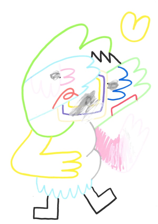 Andrei Costache, Drawing 47, 2022