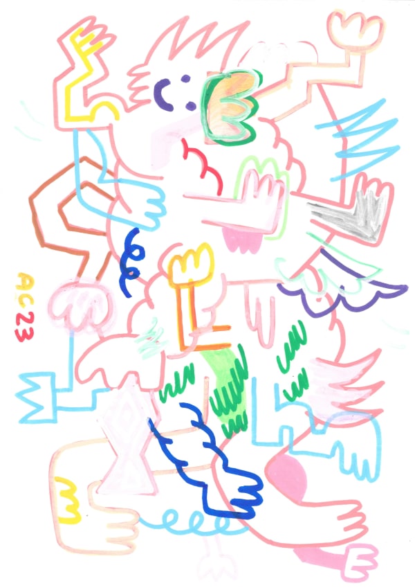 Andrei Costache, Drawing 60, 2023