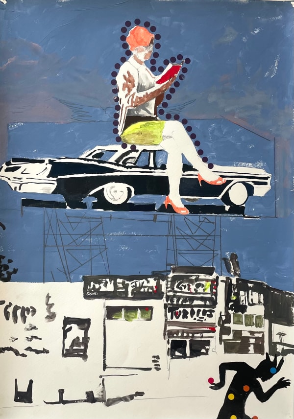 Marius Bercea, Untitled (thoughts safari), 2015