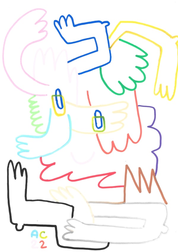 Andrei Costache, Drawing 49, 2022