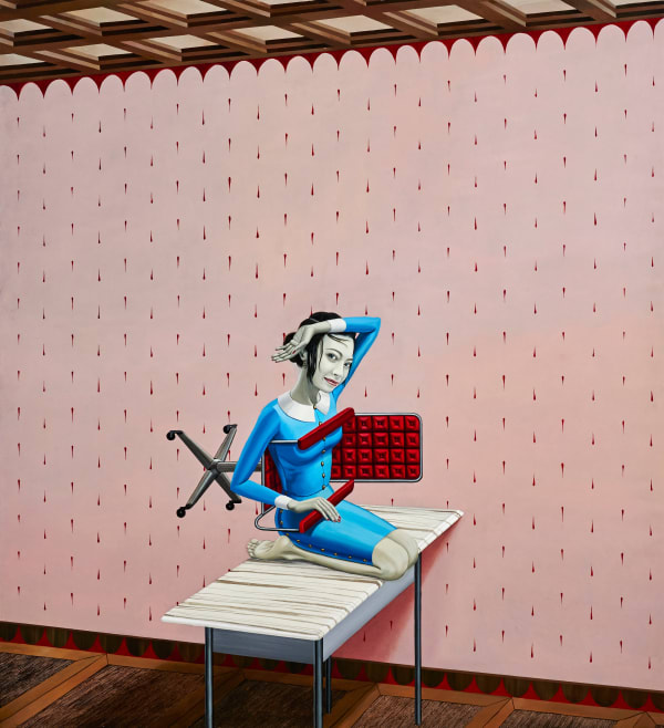 Gino Rubert Sense Títol, 2007 mixed media on canvas 170 x 150 cm