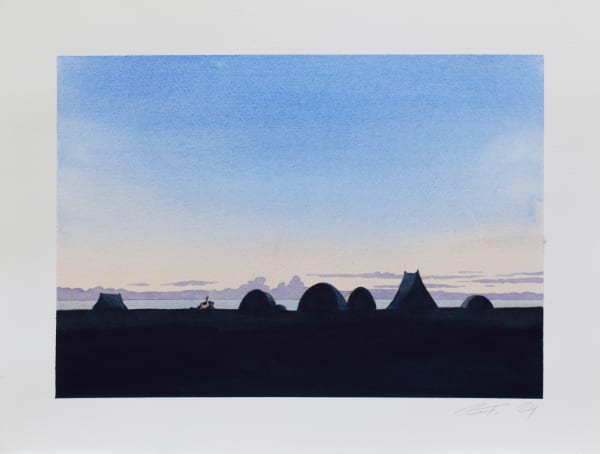Roman Tolici, Sunrise On The Beach, 2024