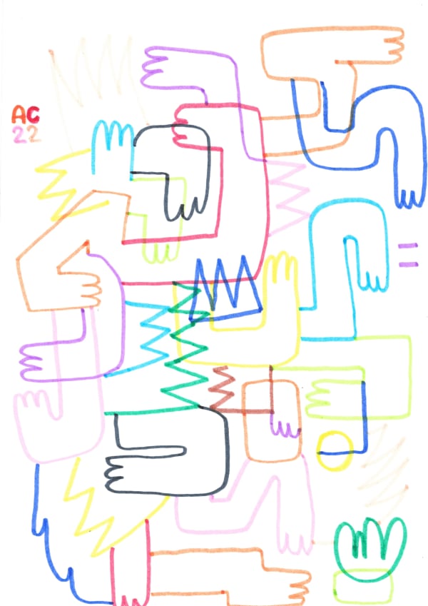 Andrei Costache, Drawing 72, 2022