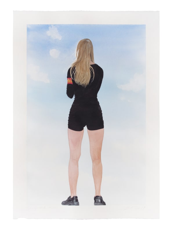 Roman Tolici Superbia, 2021 watercolor on paper 71 x 50 cm