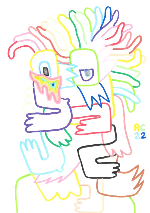 Andrei Costache, Drawing 61, 2022