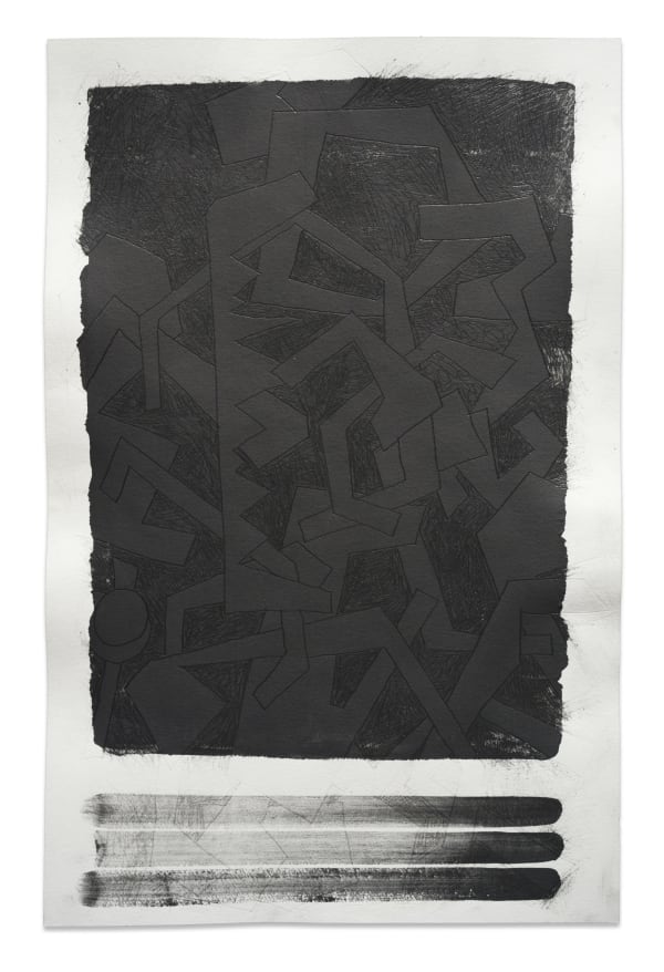 Sorin Neamtu Score No2422, 2024 graphite on paper 50 x 32 cm Courtesy of Suprainfinit Gallery