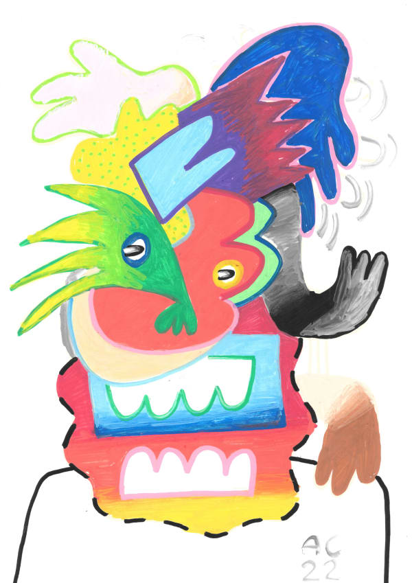 Andrei Costache, Drawing 8, 2022