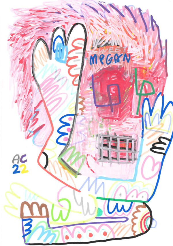 Andrei Costache, Drawing 77, 2022