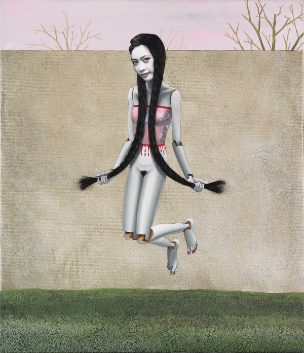 Gino Rubert Saltito, 2009 mixed media on canvas 70 x 60 cm