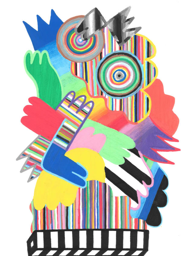 Andrei Costache, Drawing 43, 2017