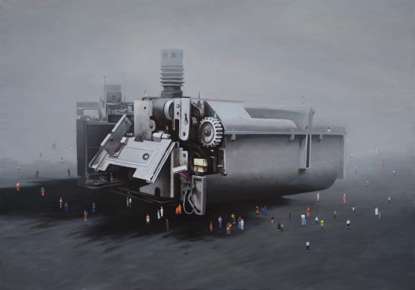 Roman Tolici New Hope 9, 2024 oil on canvas 140 x 200 cm