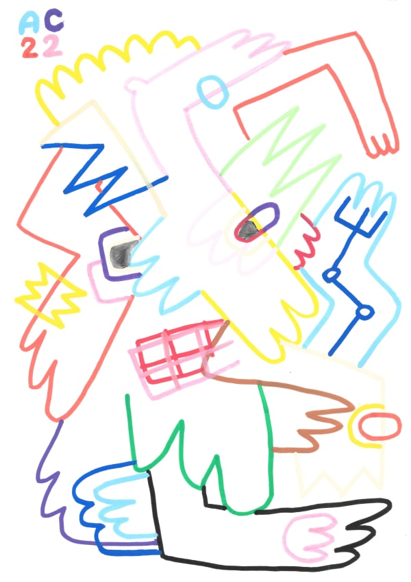 Andrei Costache, Drawing 29, 2022