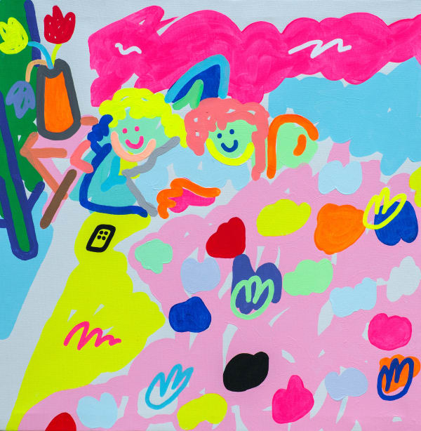 Andrei Costache, In Bed, 2022