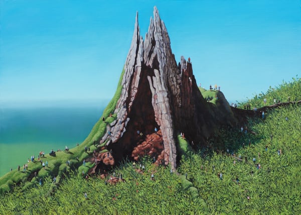 Roman Tolici New Hope 2, 2024 oil on canvas 100 x 140 cm
