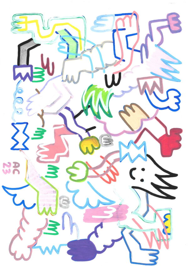 Andrei Costache, Drawing 20, 2022