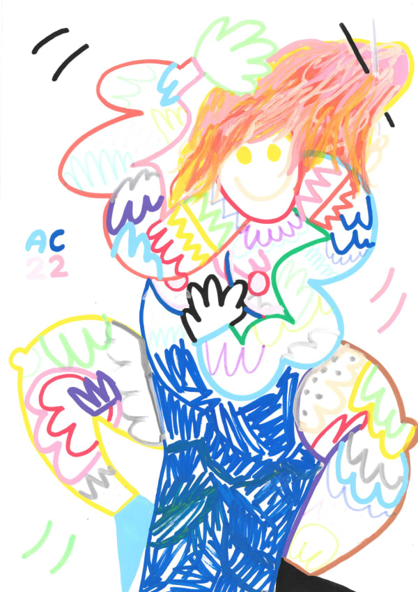 Andrei Costache, Drawing 40, 2022