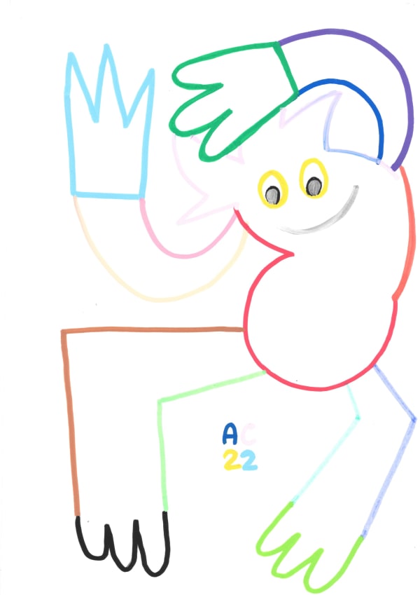 Andrei Costache, Drawing 36, 2022