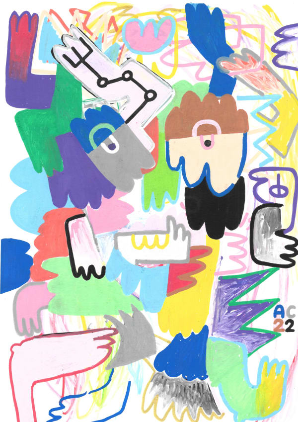 Andrei Costache, Drawing 15, 2022