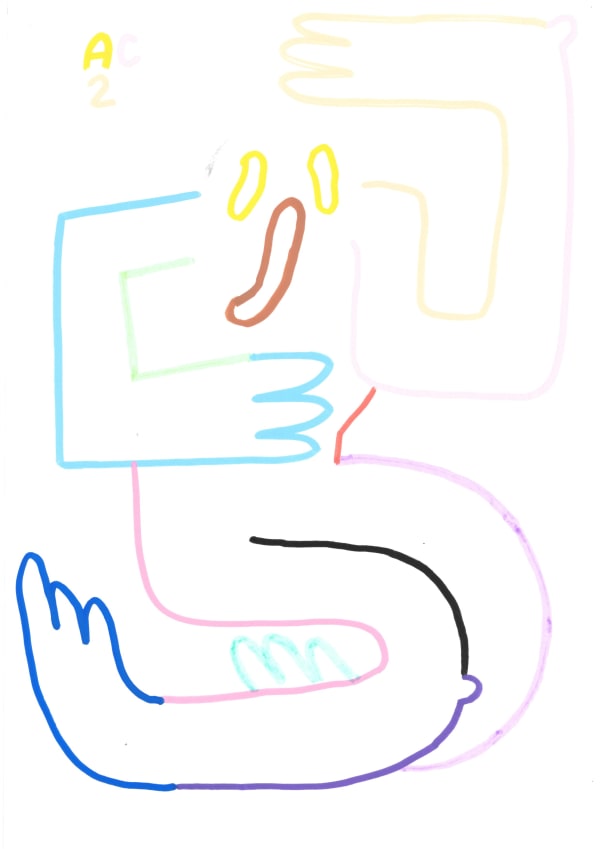 Andrei Costache, Drawing 56, 2022