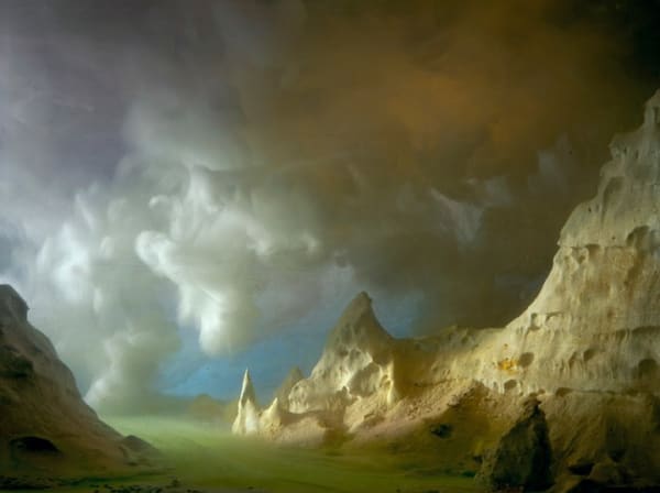 Kim Keever, Turtle Skull Rock, 2001