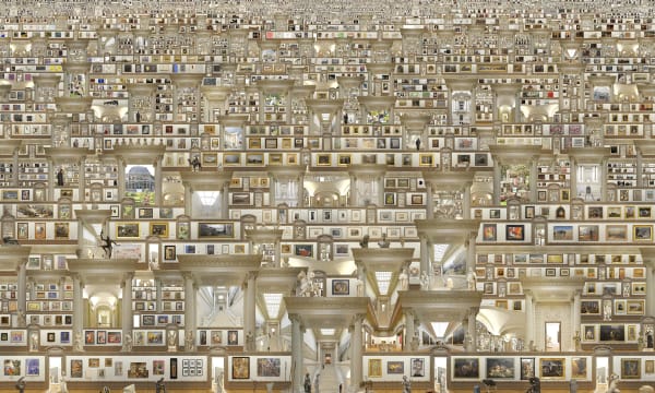 Jean-François Rauzier, Musée des Beaux-Arts de Nantes, 2018