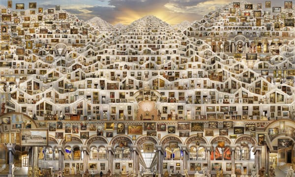 Jean-François Rauzier, Bruxelles Royaux Museum, 2020