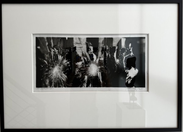 Robert Longo, Study of Sky Fall Still, 2018