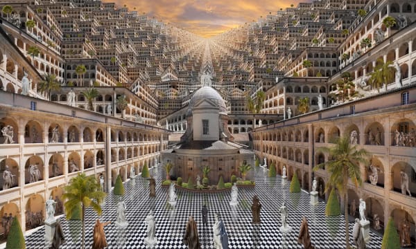 Jean-François Rauzier, Vieille Charite, 2021