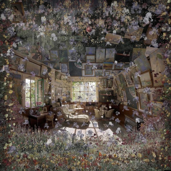 Jean-François Rauzier, Giverny, Atelier Monet, 2022