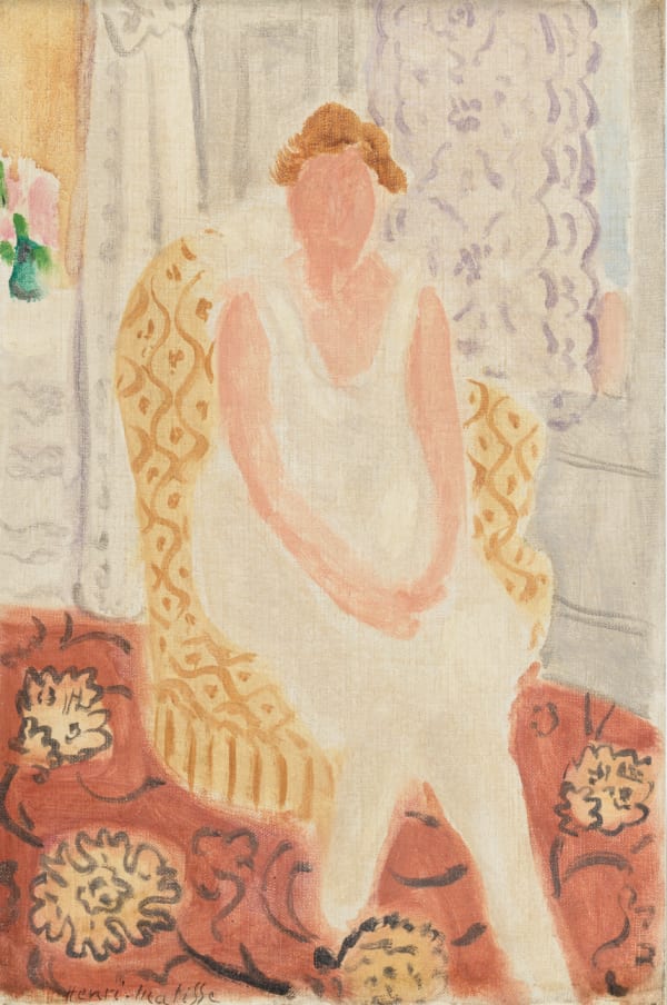 Henri Matisse, Le tapis à rosaces, 1920