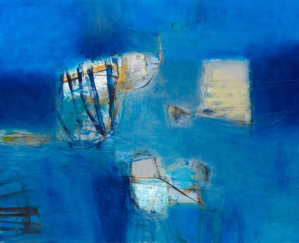 Martyn Brewster, Blue Shadows no.1, 2017