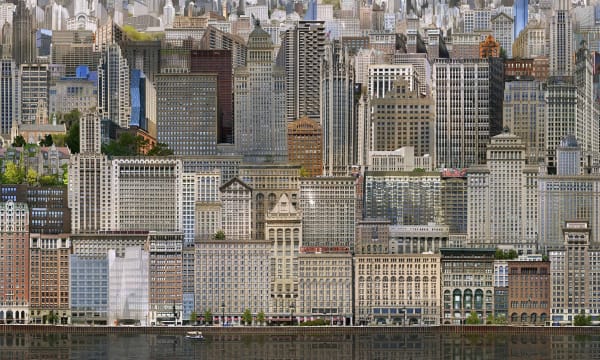 Jean-François Rauzier, Chicago Veduta - Chicago Magnificent, 2014