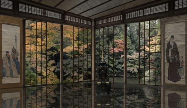 Jean-François Rauzier, Tenju An B, Japan , 2025