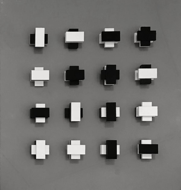 Peter Lowe, Four rows on four levels, 1969