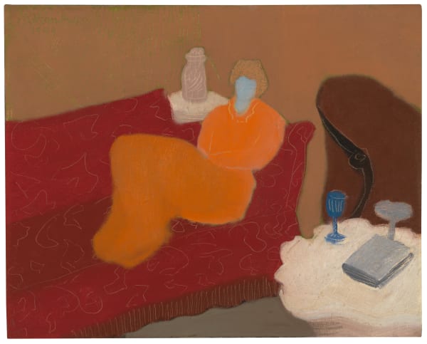 Milton Avery, Reclining Figure, 1949