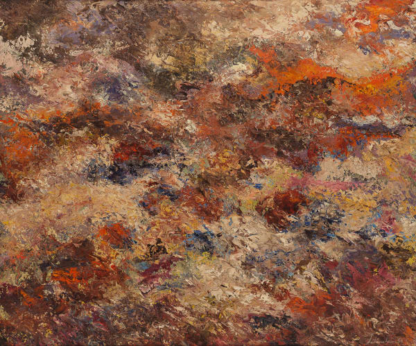 Jon Schueler, Burnt Umber, 1956