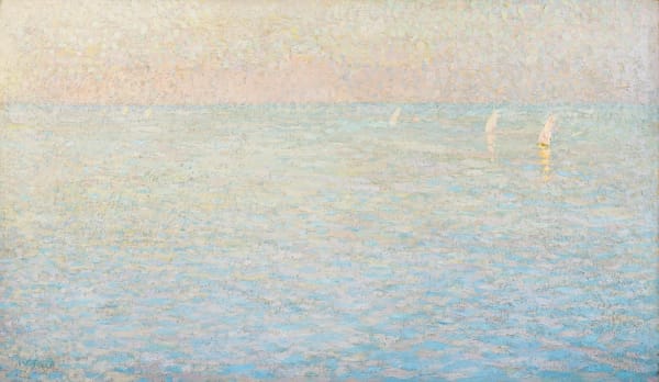 Willy Finch, Zeegezicht, 1886-87