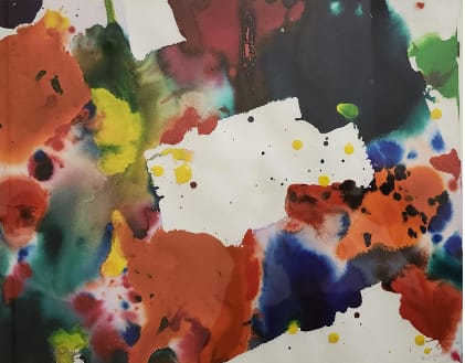 Sam Francis, LA, 1972