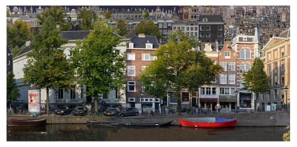 Jean-François Rauzier, Balades d' Amsterdam 40, 2021