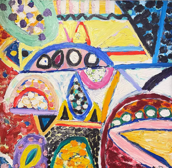 Gillian Ayres, Coloured Glass, 2006
