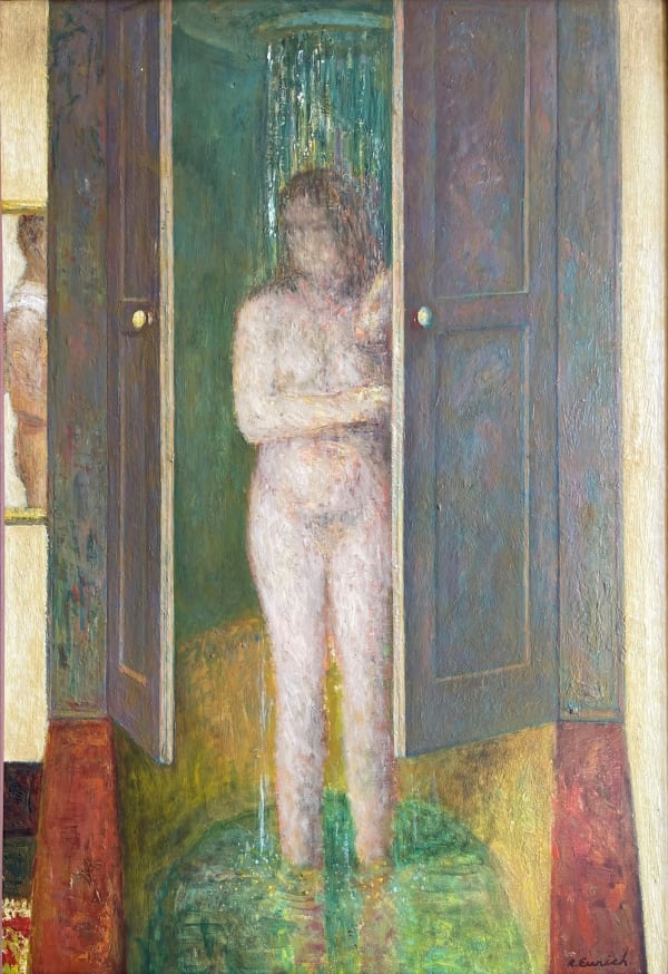 Richard Eurich, The shower bath, Circa 1985