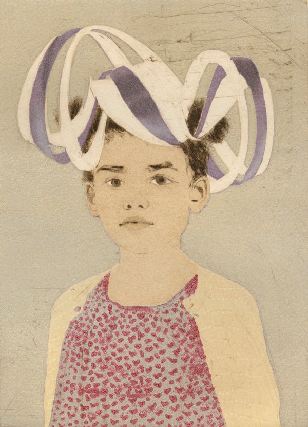 Ellen Heck, Sam Wearing a Möbius Strip as a Hat
