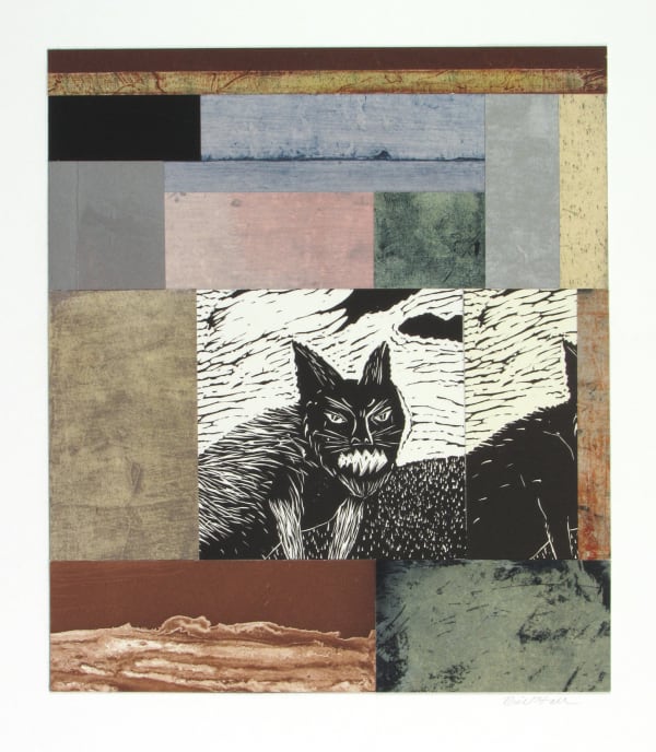 Bill Hall, Desert Cat (The Pandemic Series), unframed