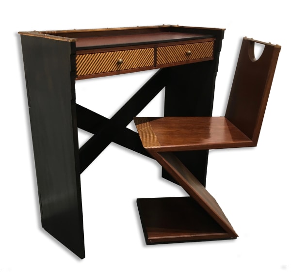 Garry Knox Bennett (1934–2022), Little Desk with Matching Z Chair