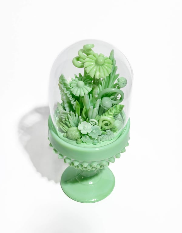 Amber Cowan, Hobnail Bouquet in Jade