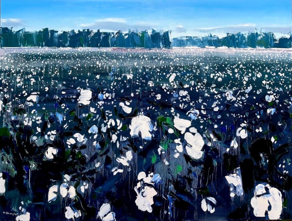 David Shingler, North Carolina Cotton Field, 2022
