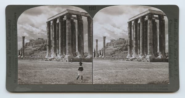 Greg Sand, Stereoview: The Temple of Olympian Zeus