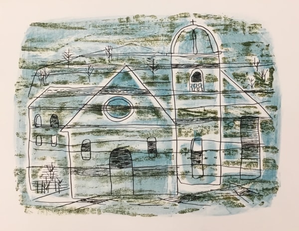 Maltby Sykes (1911 - 1992), Church in Ligurnia