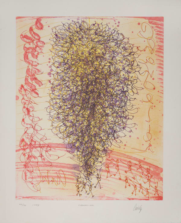 Dale Chihuly, Chandelier, Ed. 44/55 unframed