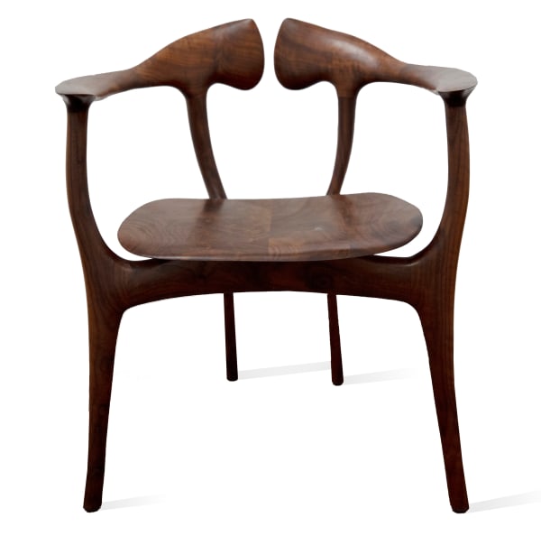Brian Fireman, Swallowtail Chair - Claro Walnut